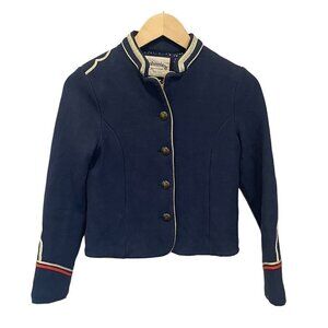 Mini Boden / Johnnie b Blue Blazer Jacket Age 11-12 Band Music Unisex Girls Boys